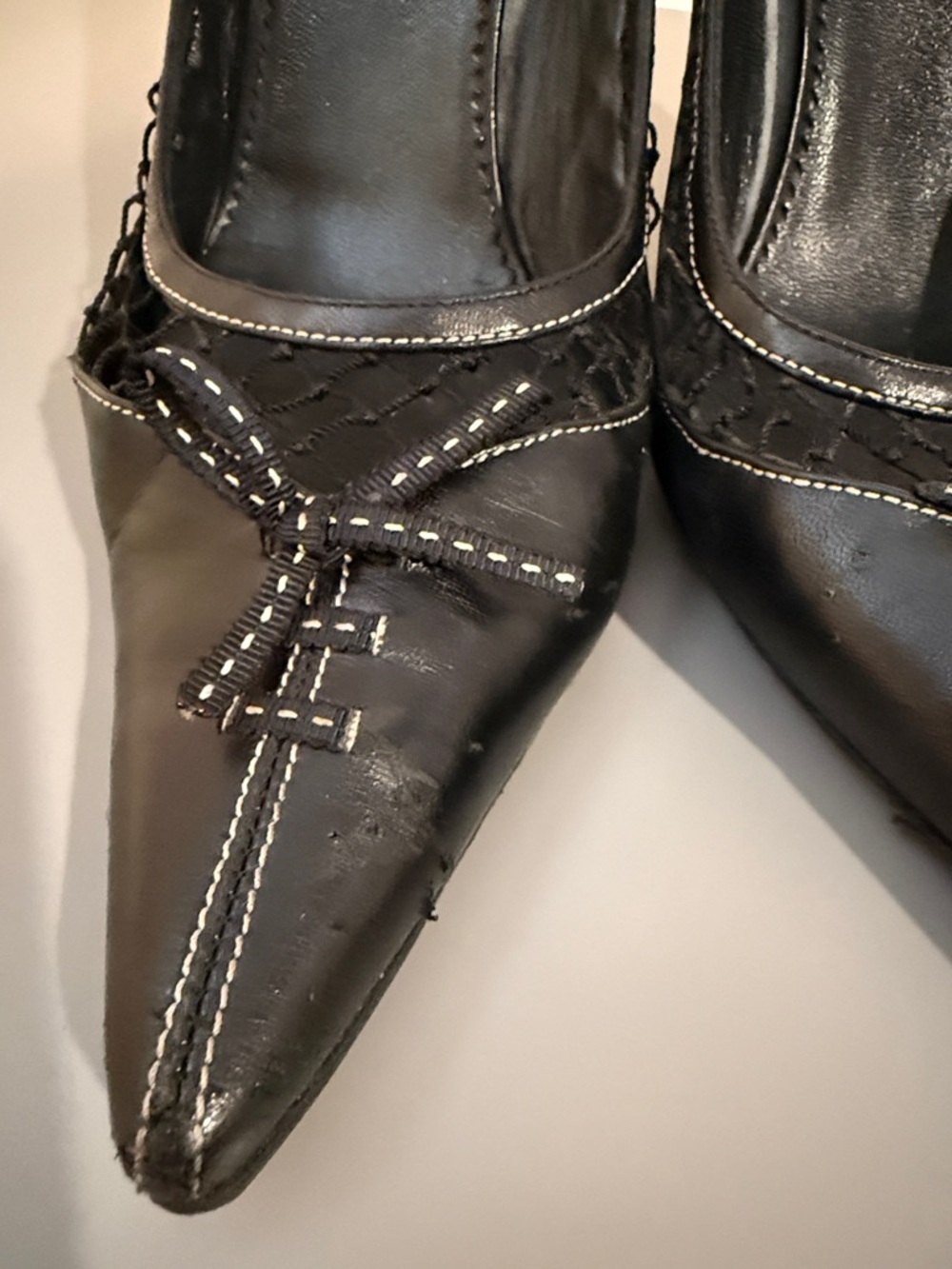 Prada Black Stiletto - Picture 2 of 5
